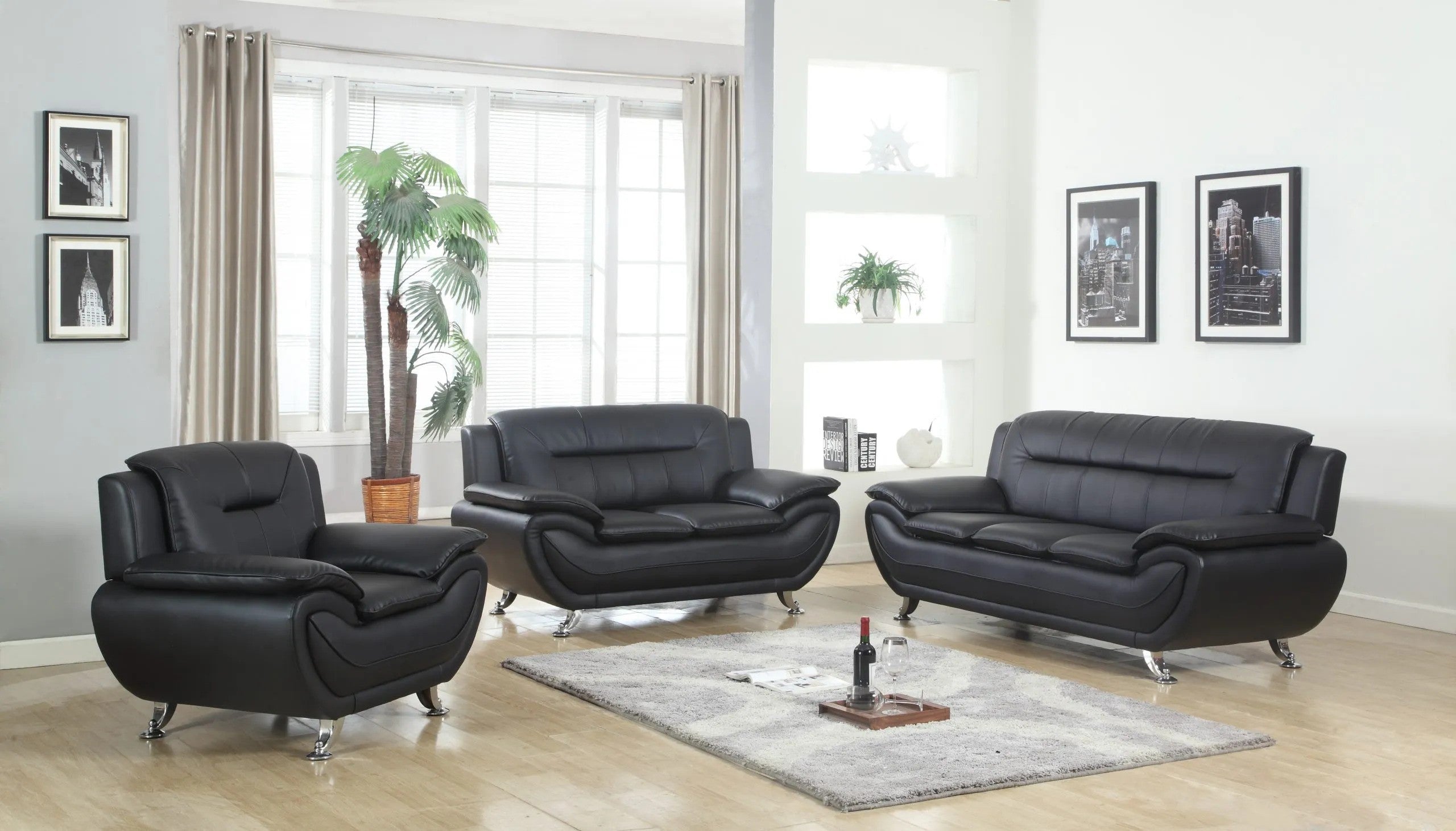 1070 Sofa & Loveseat