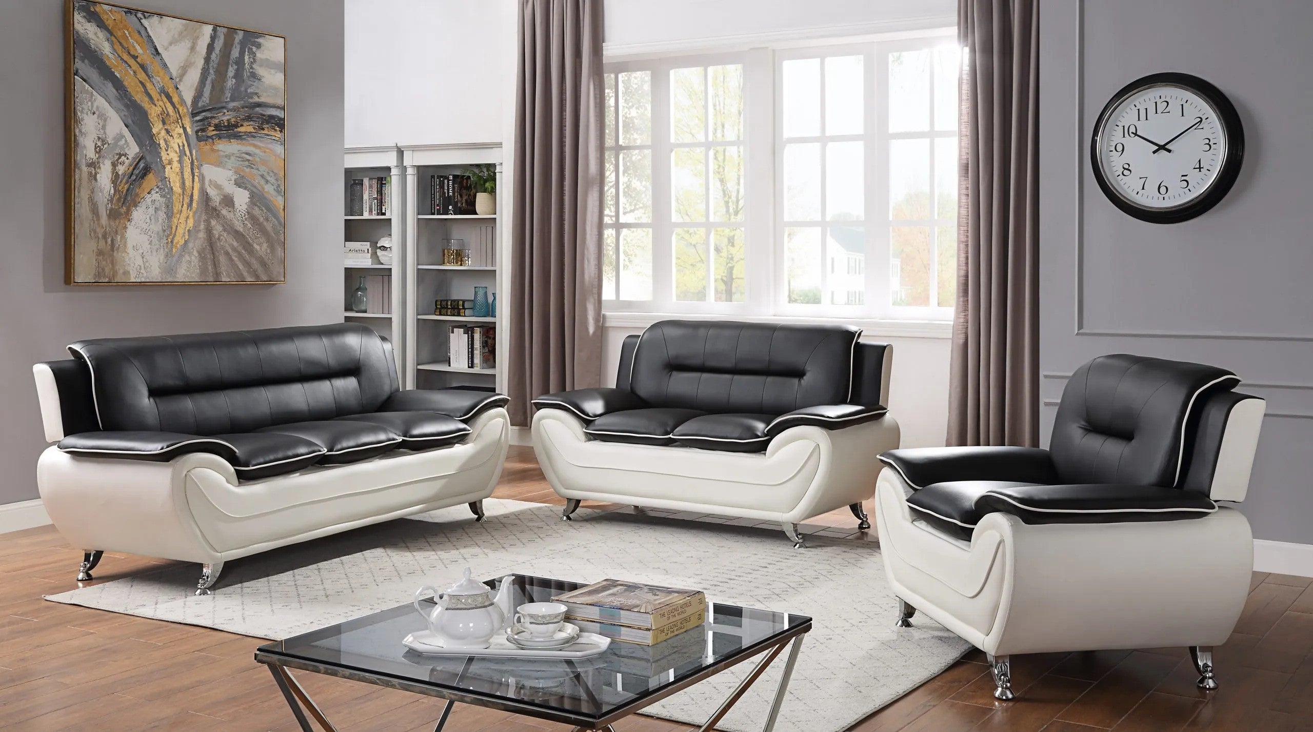 1076 Sofa & Love Seat