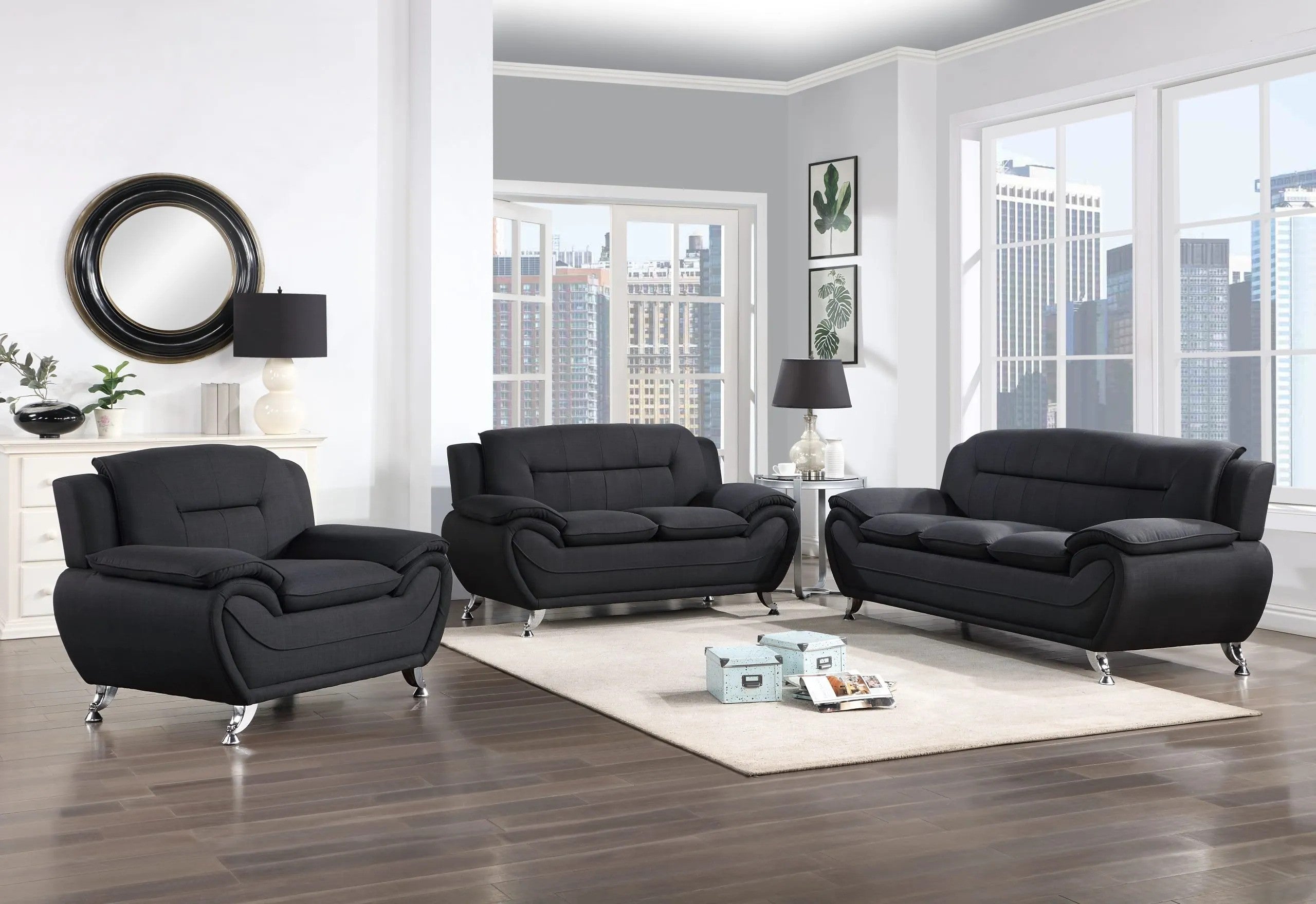 1360 Sofa & Love Seat