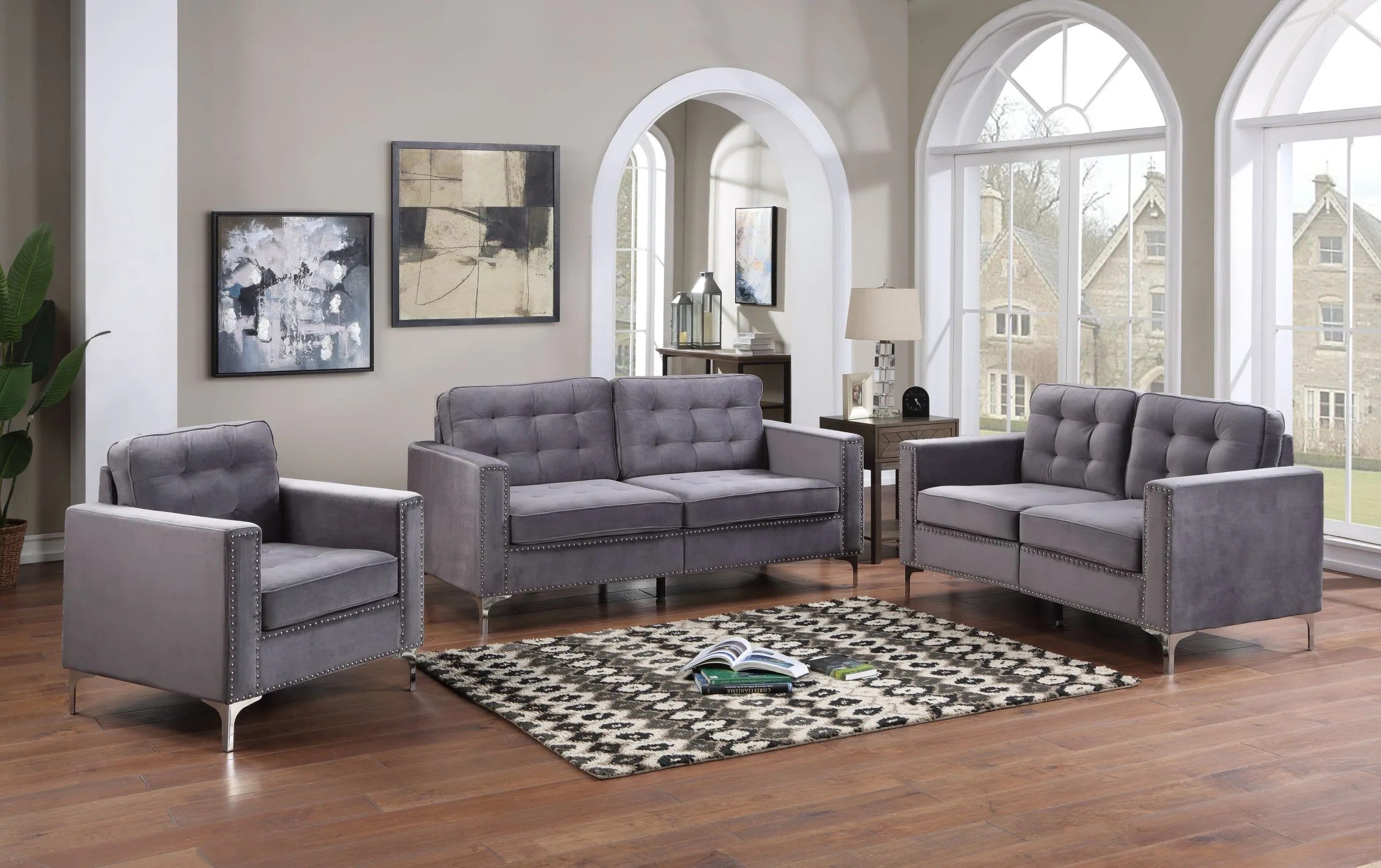 1404 Sofa & Love Seat