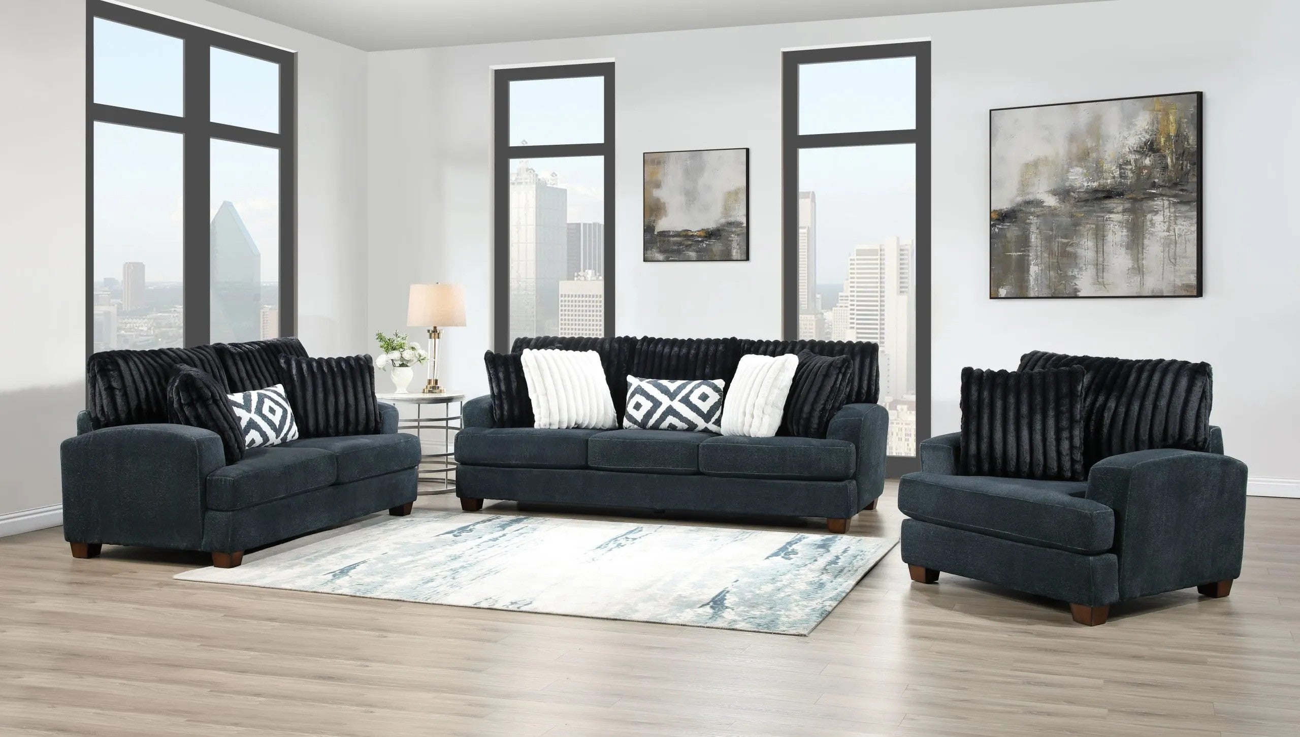 1506 Sofa and Love Seat