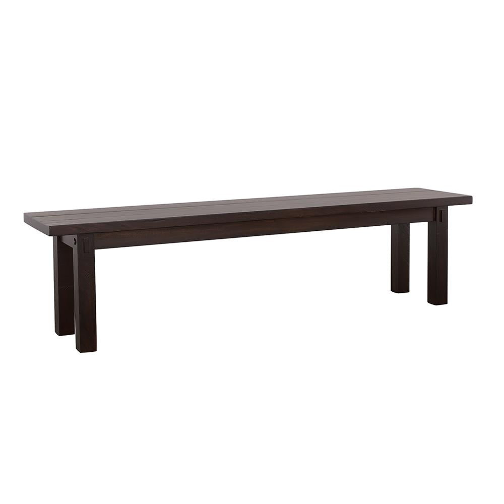 Calandra Wooden Rectangle Bench Vintage Java image