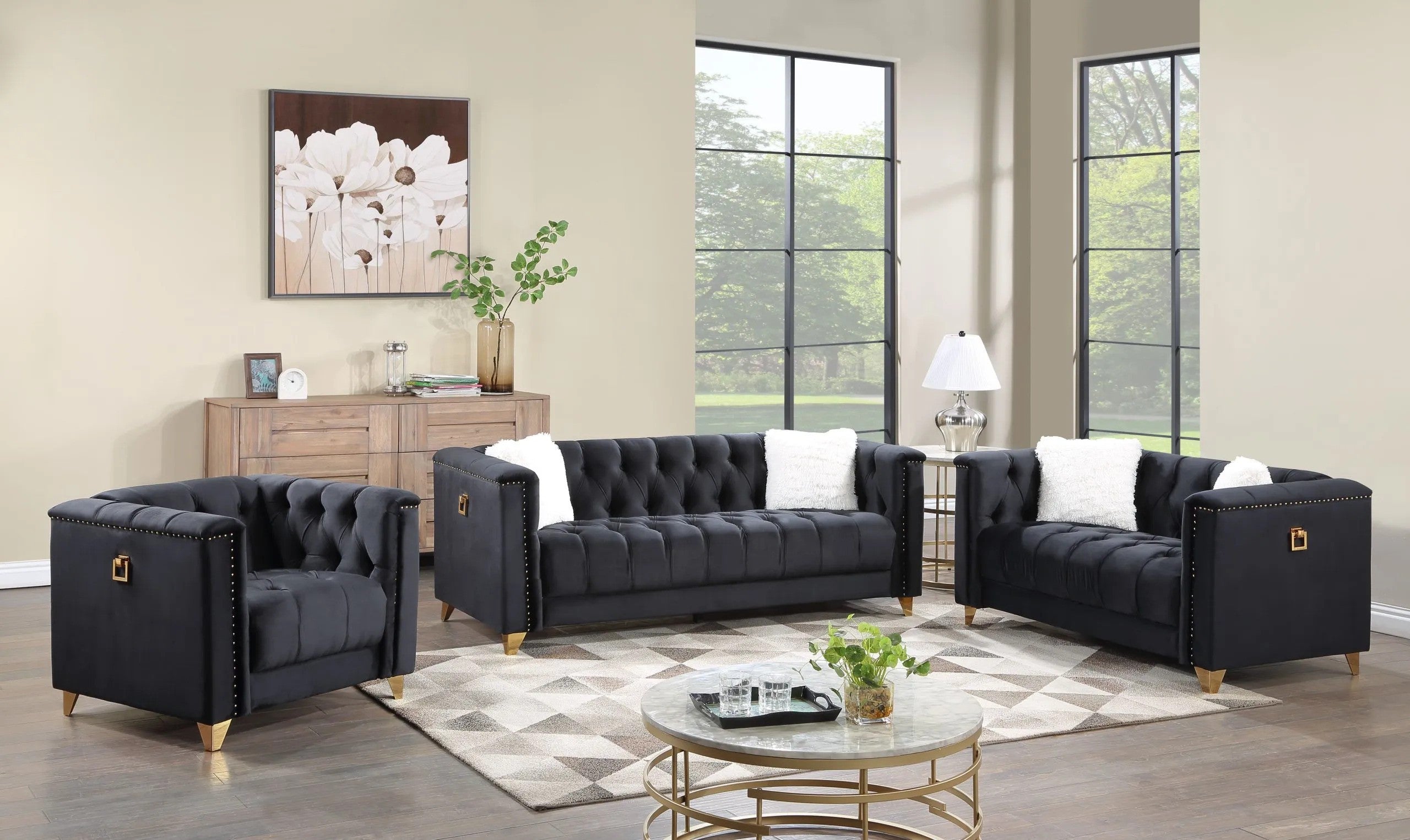 2090 Sofa and Loveseat