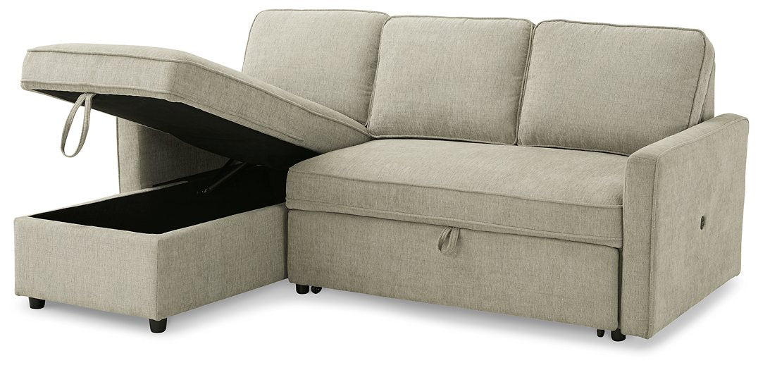 Kerle 2-Piece Sectional with Pop Up Bed