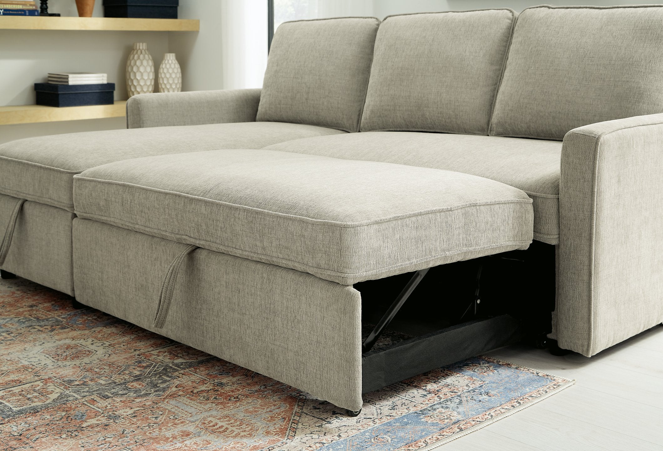 Kerle 2-Piece Sectional with Pop Up Bed