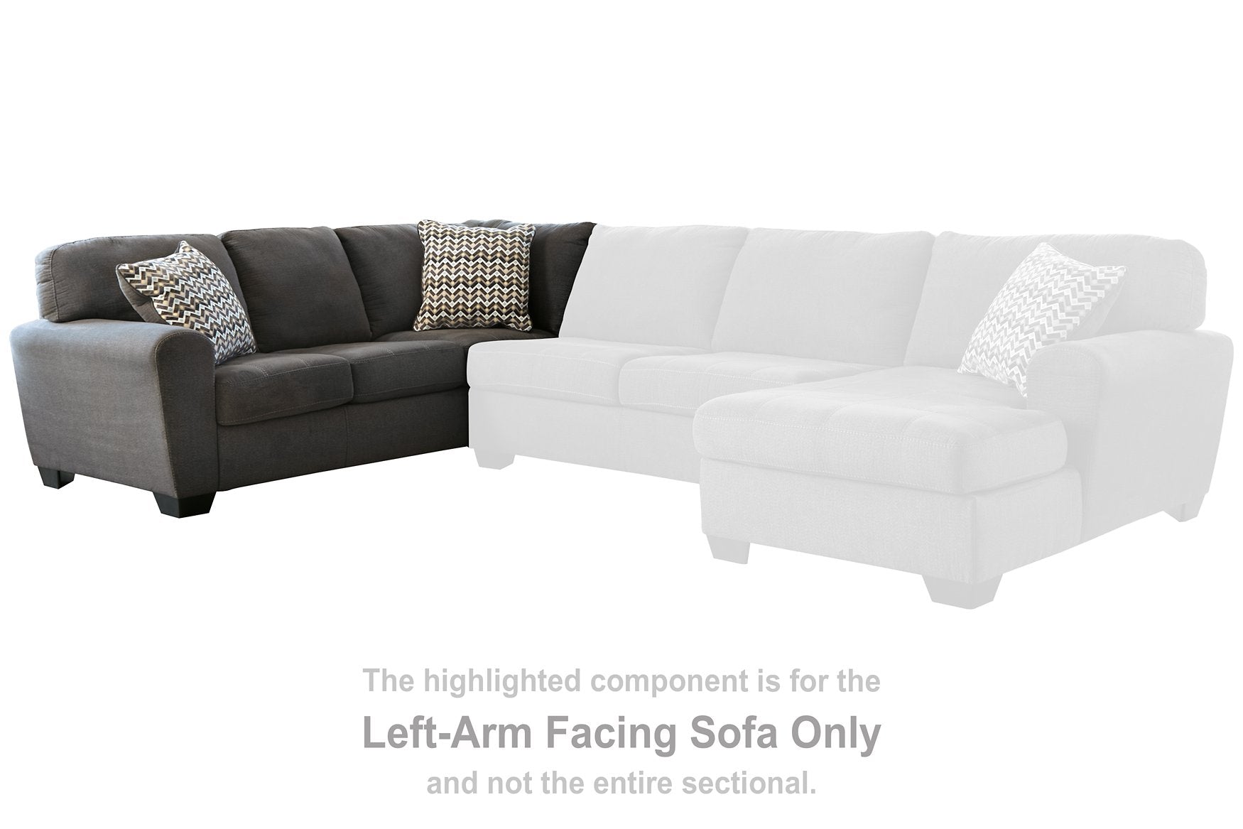 Ambee 3-Piece Sectional with Chaise