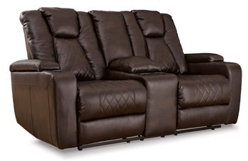 Mancin Reclining Loveseat with Console