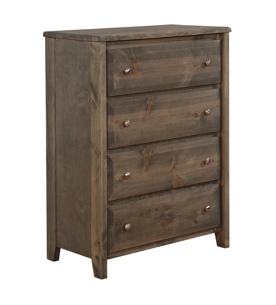 Wrangle Hill 4-drawer Chest Gun Smoke image