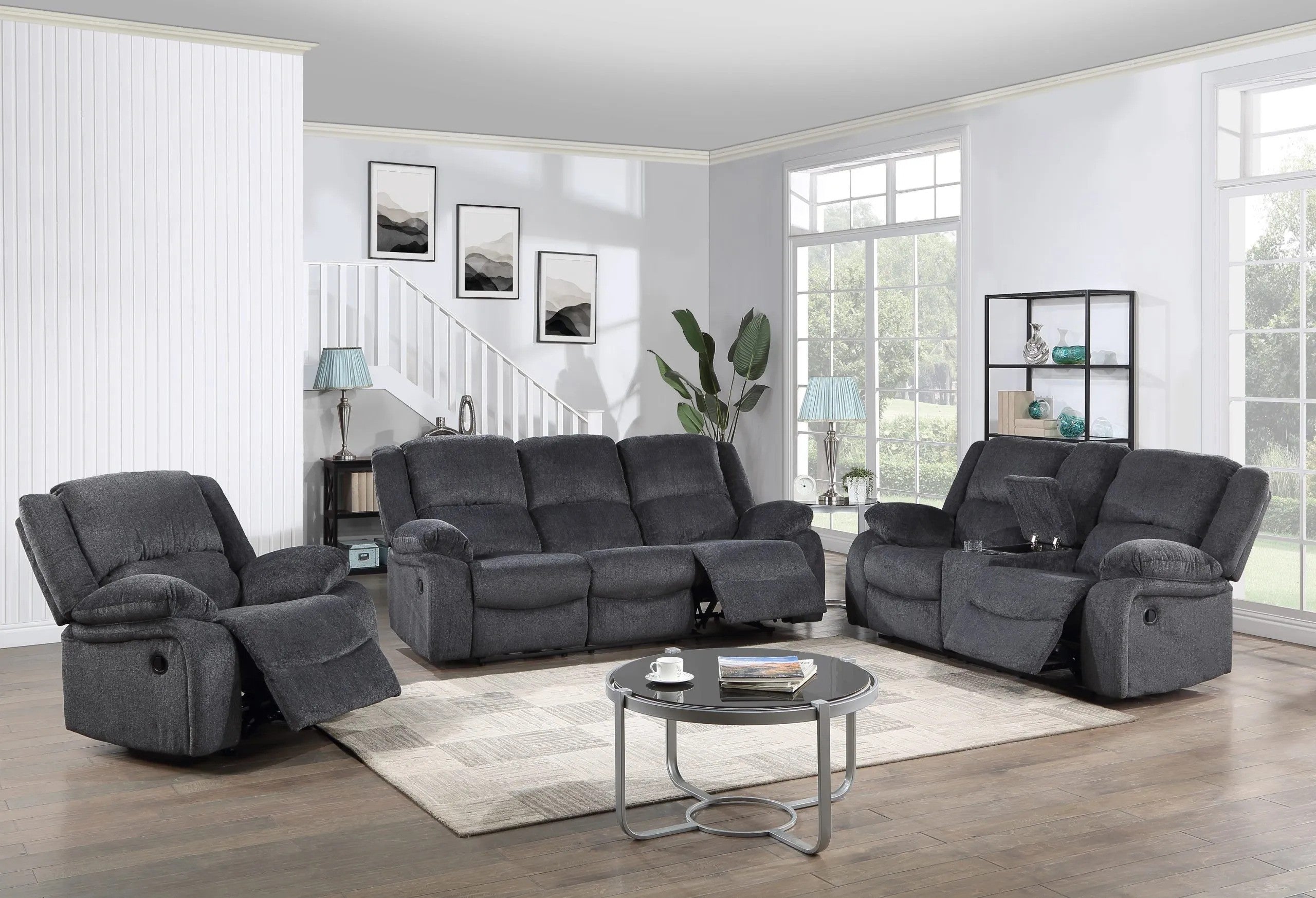 76504 Power Sofa and Power Loveseat