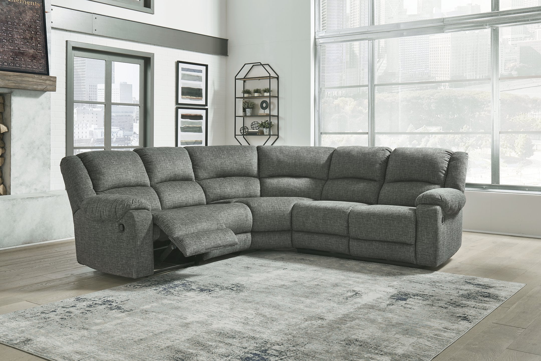 Goalie Reclining Sectional