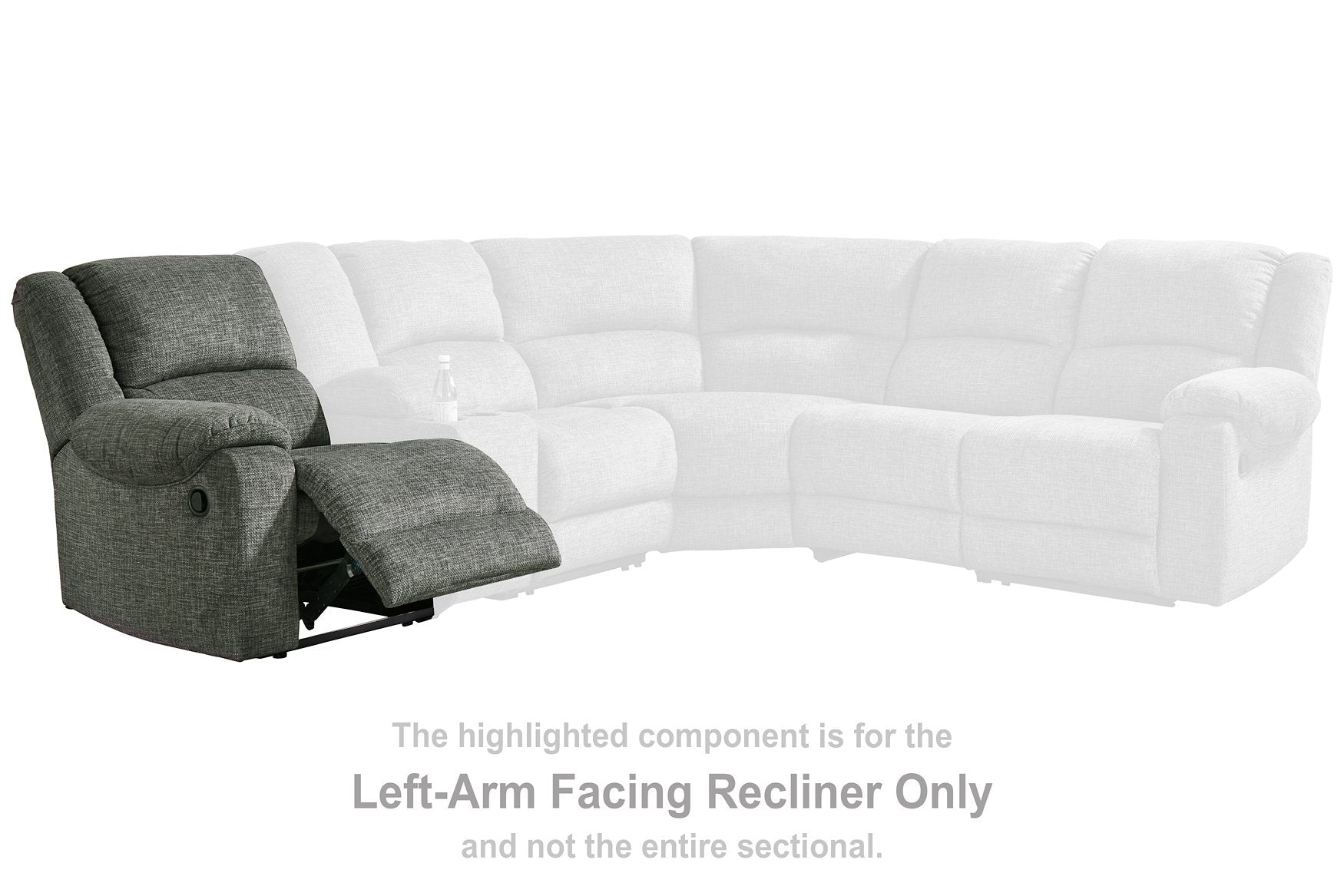 Goalie Reclining Sectional