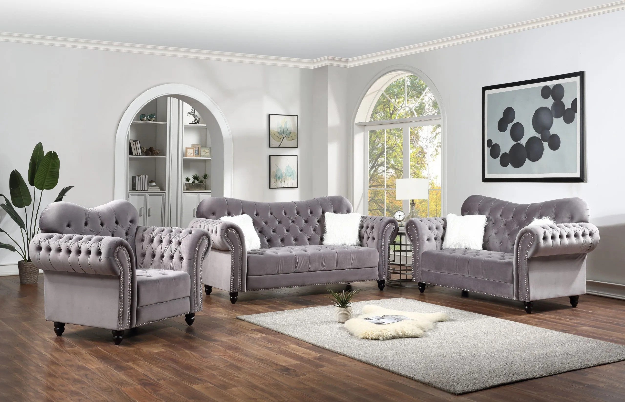 9124 Sofa and Love Seat