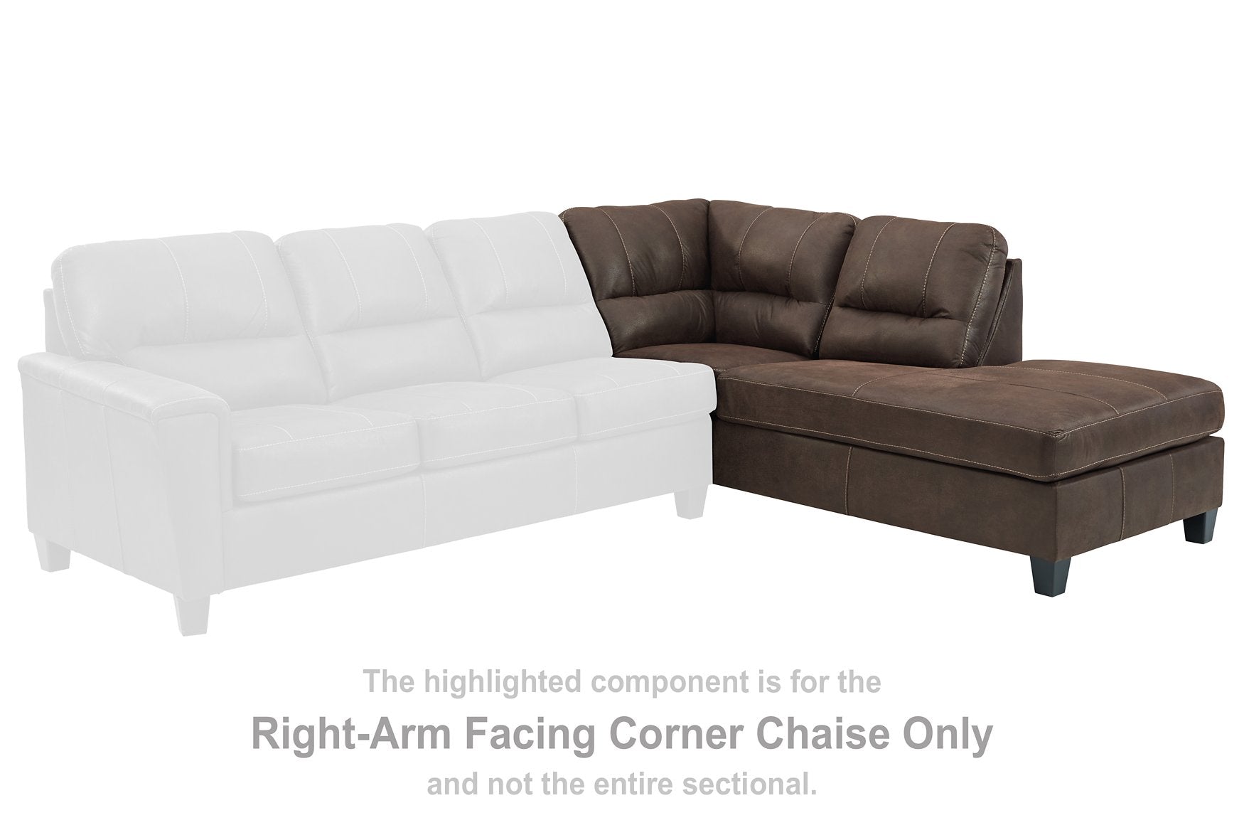 Navi 2-Piece Sleeper Sectional with Chaise