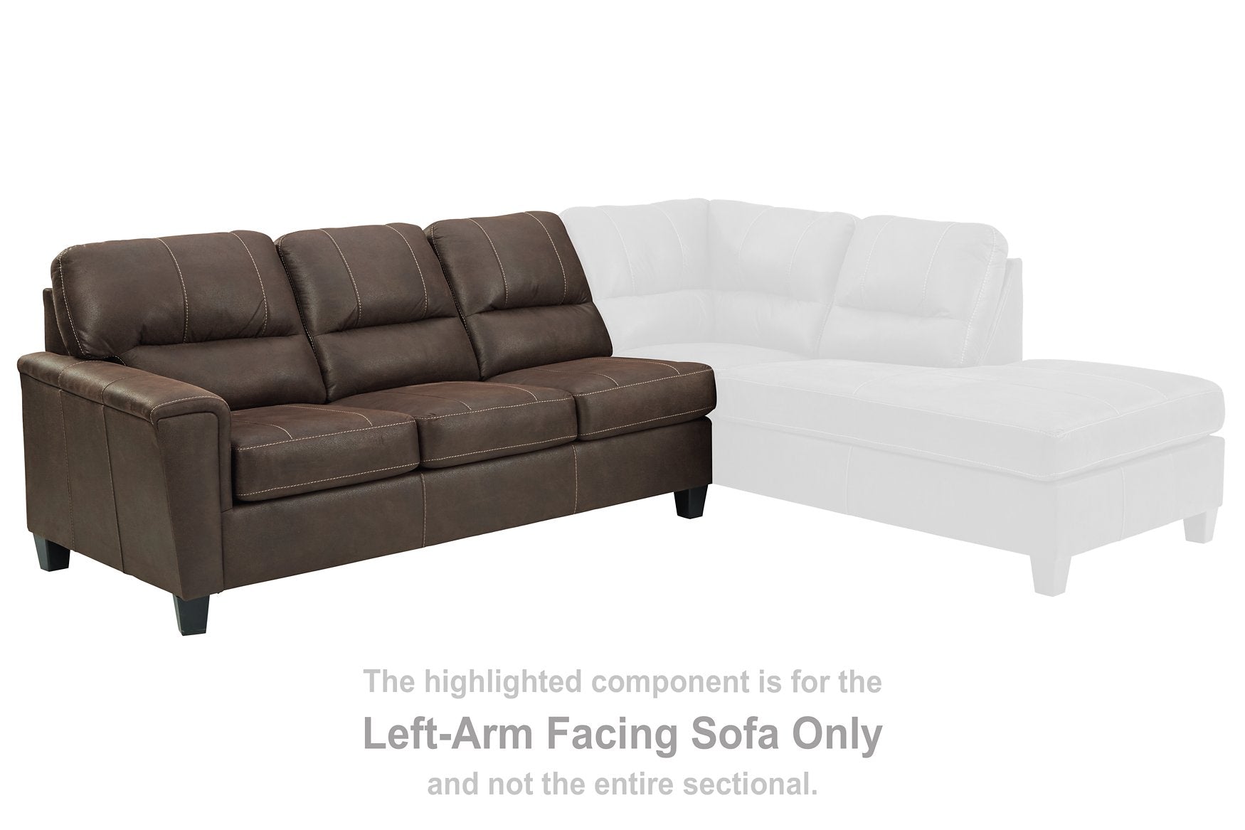 Navi 2-Piece Sectional with Chaise