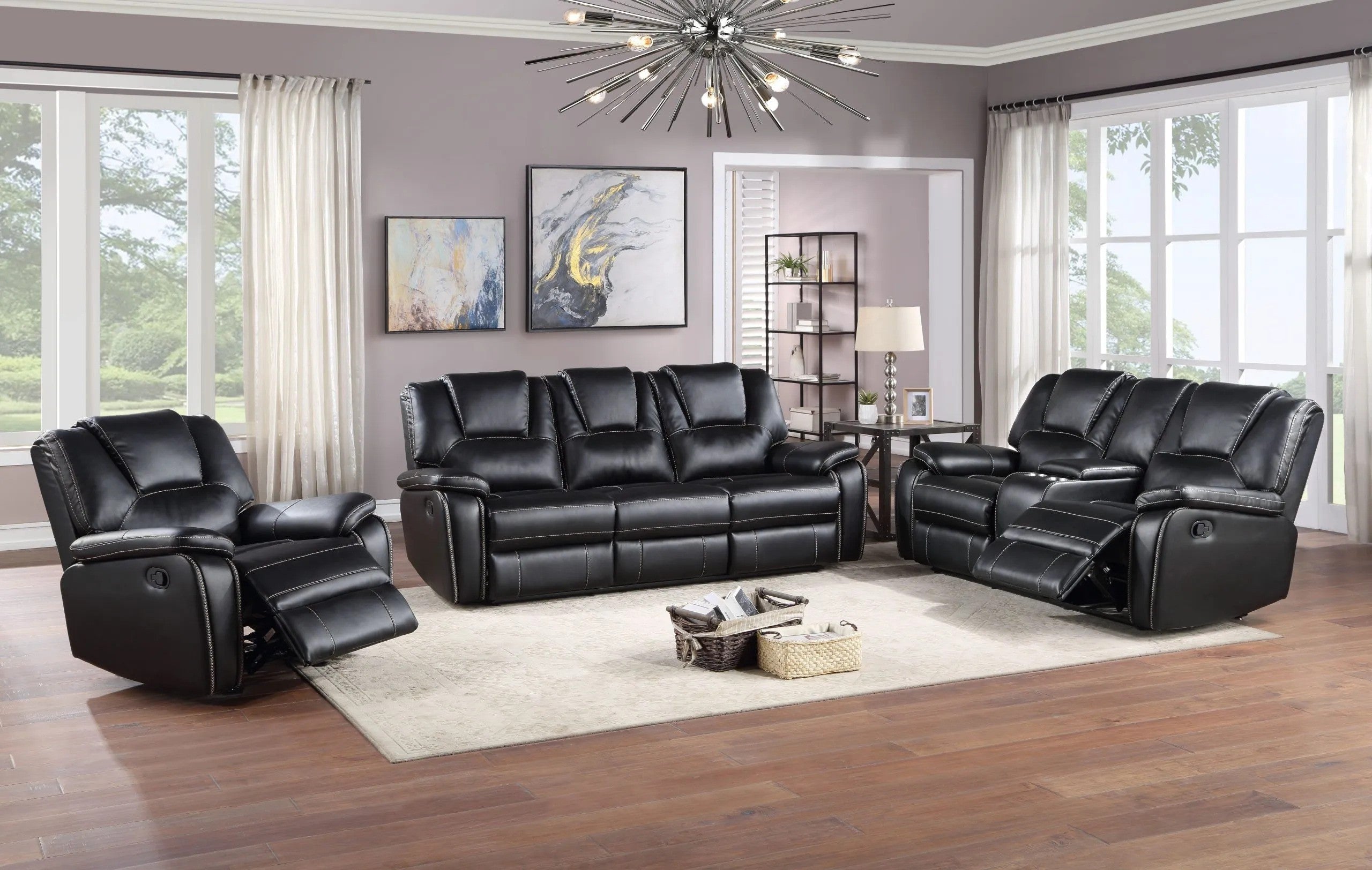 9410 Sofa and Loveseat