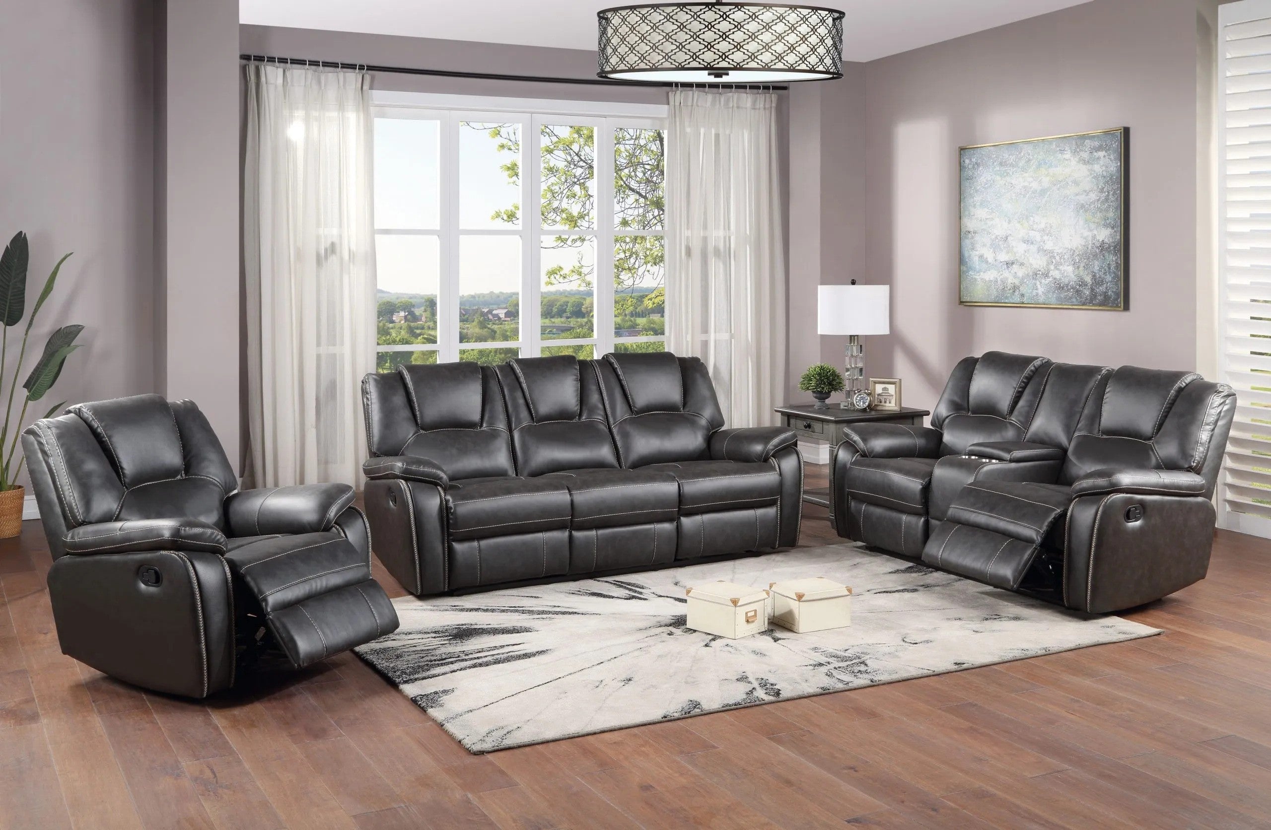 9414 Sofa & Love Seat