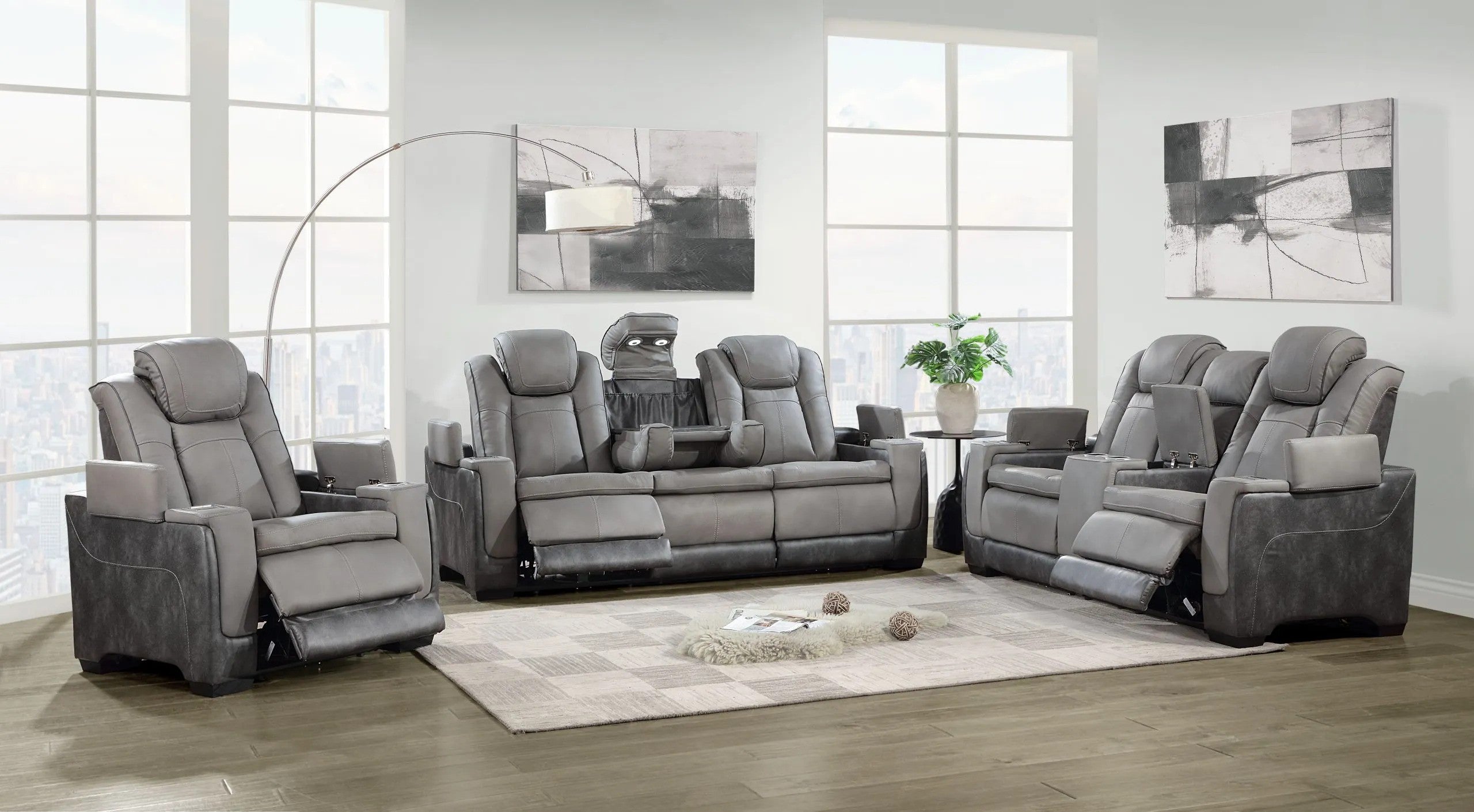 9493 Sofa and Love Seat