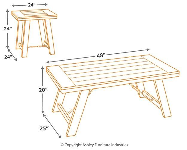 Noorbrook Table (Set of 3)