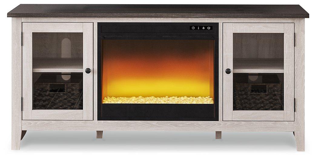 Dorrinson 60" TV Stand with Electric Fireplace