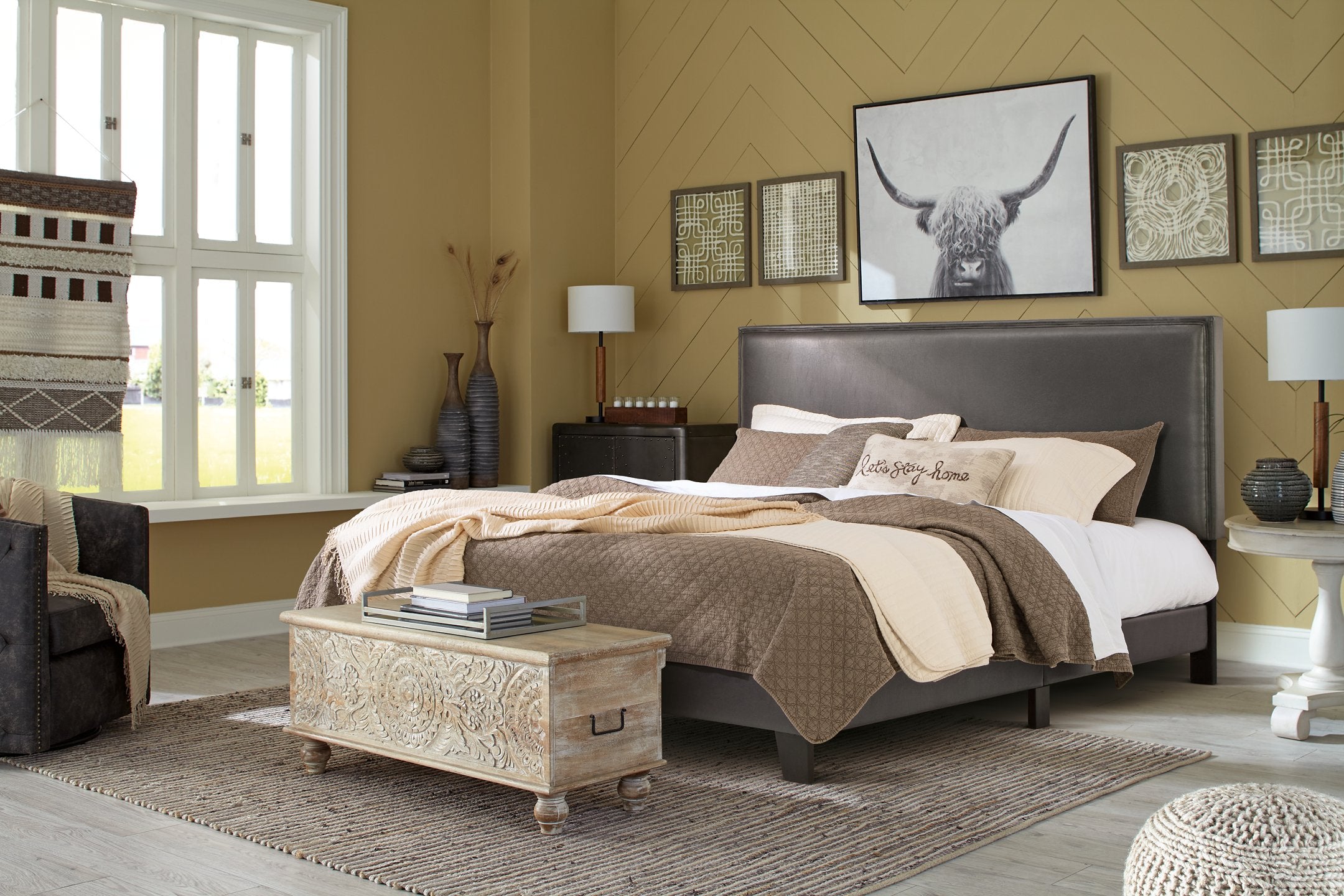 Mesling Upholstered Bed