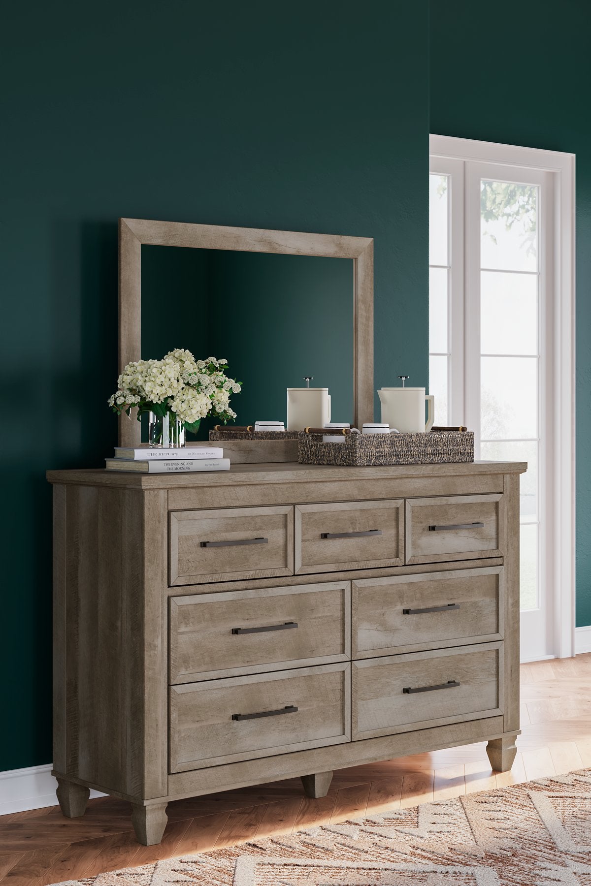 Yarbeck Dresser and Mirror