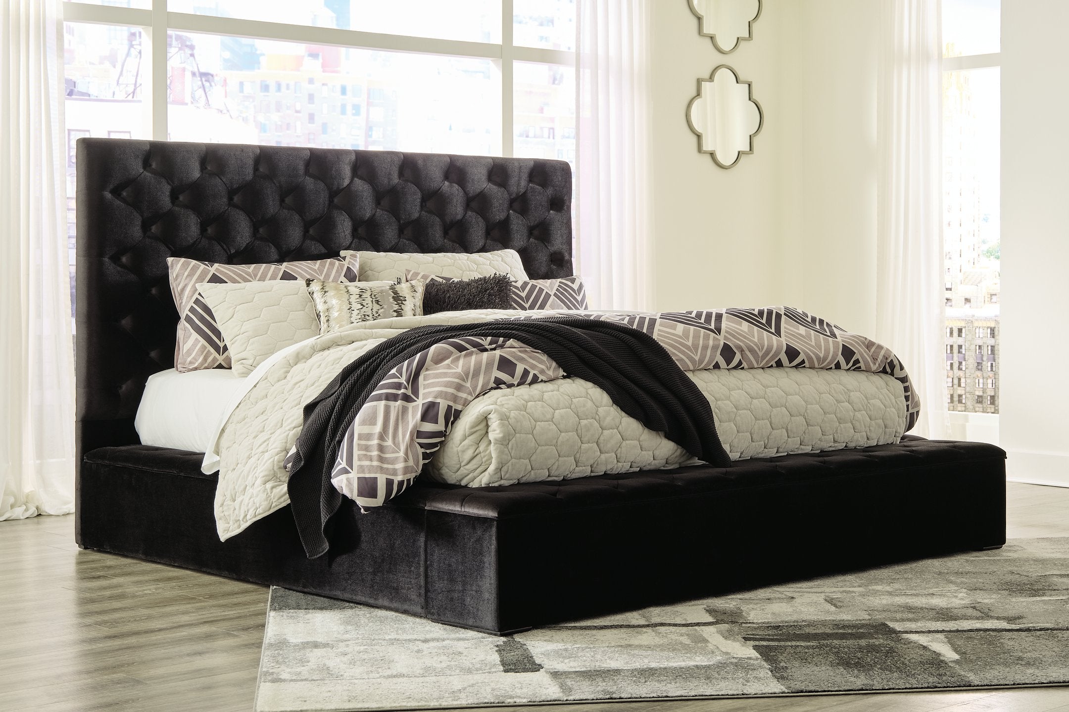 Lindenfield Upholstered Bed with Storage