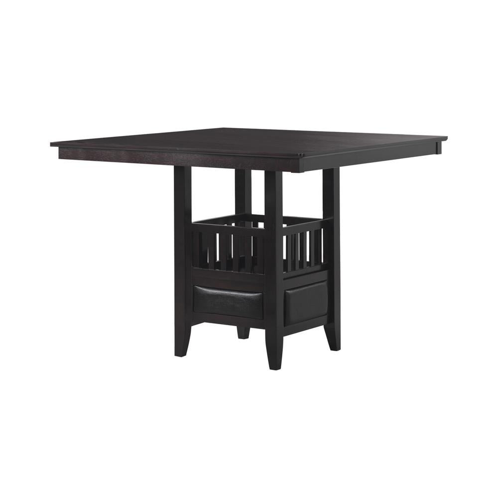 Jaden Casual Espresso Counter  Height Table