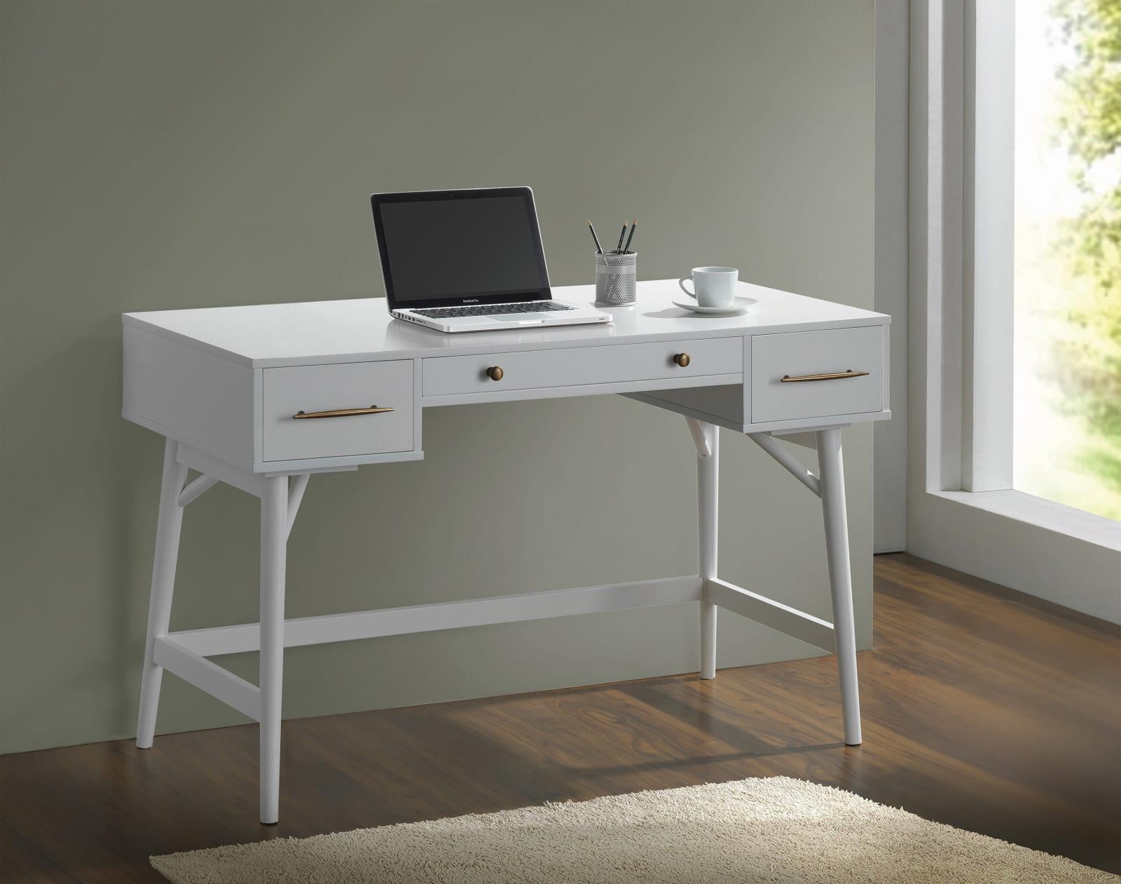 Mugga 3-drawer Writing Desk White