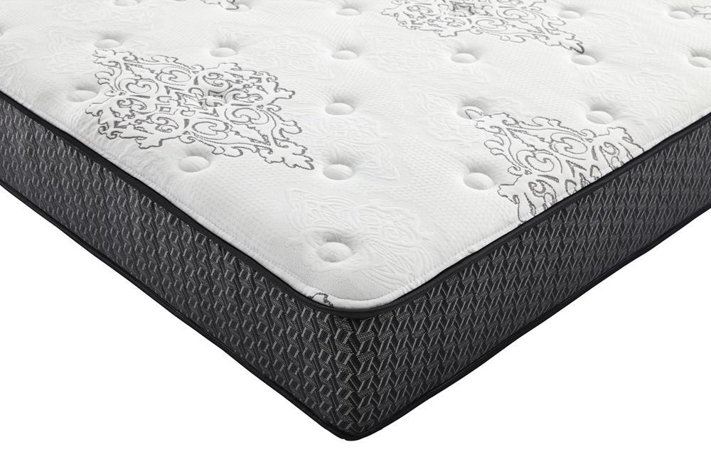 Freya 11.5" Eastern King Mattress White and Black