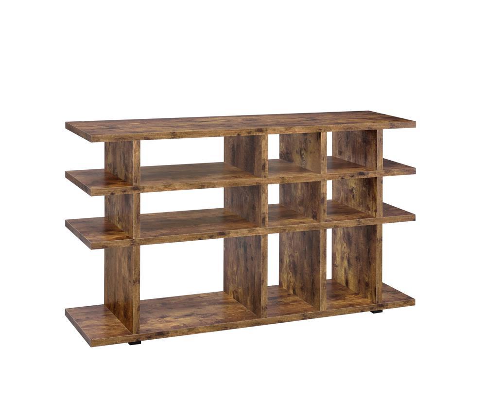 Santos 3-tier Bookcase Antique Nutmeg