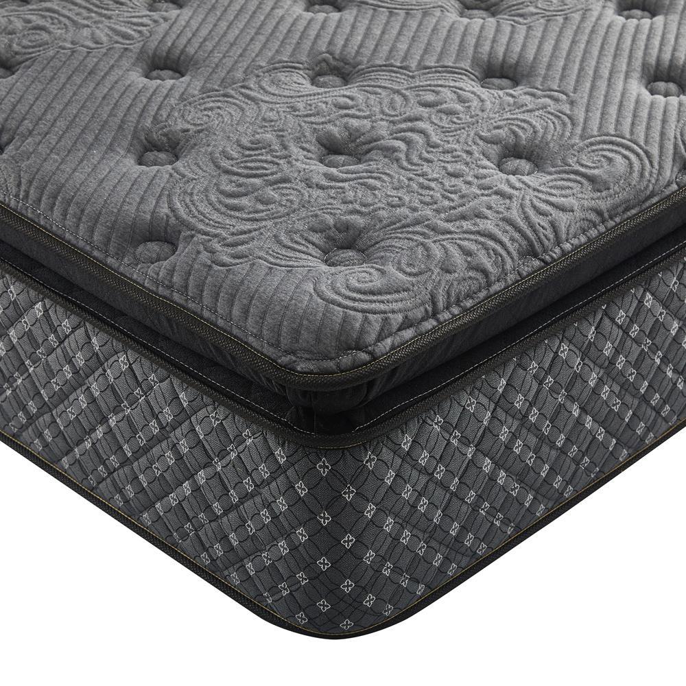 Bellamy 12" Twin XL Mattress Grey and Black