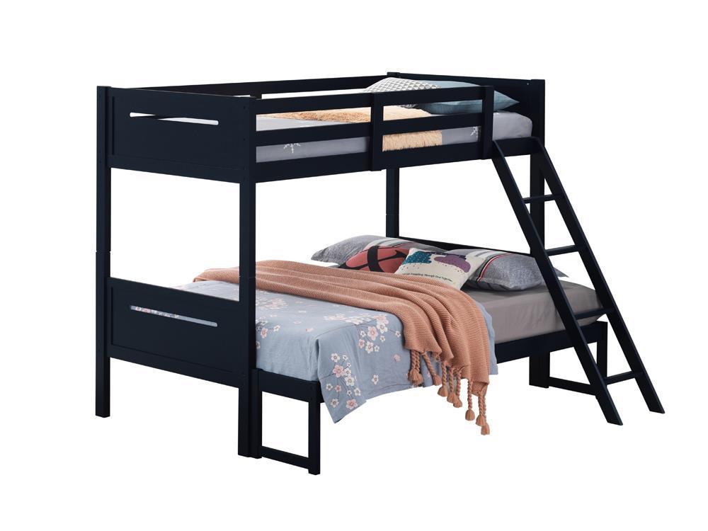 Littleton Twin Over Full Bunk Bed Blue