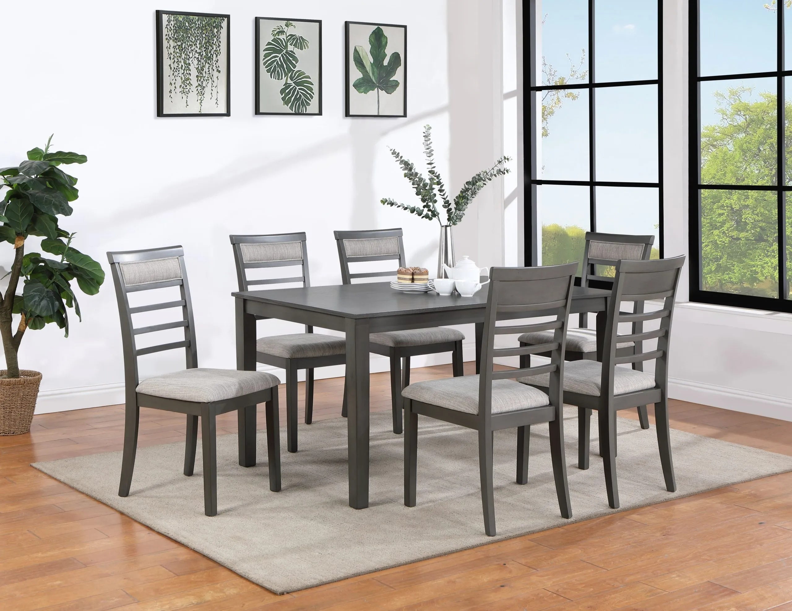 D285 Table & 6 Chairs