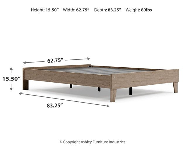 Oliah Queen Panel Bed