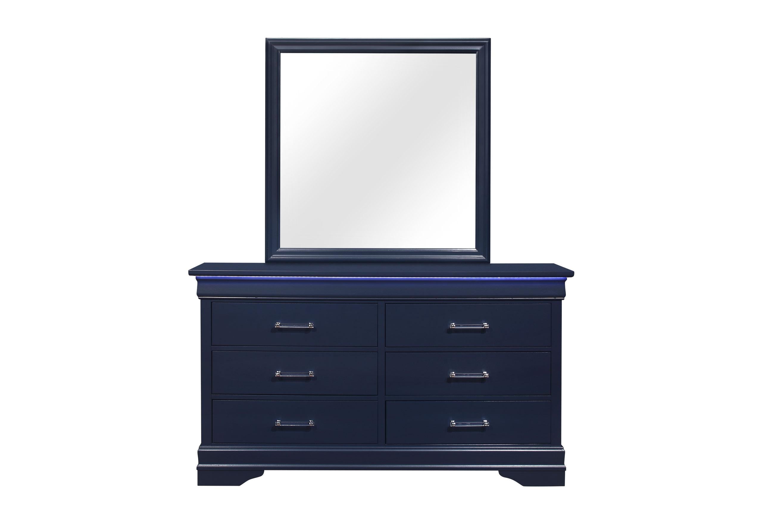 CHARLIE BLUE DRESSER WITH LED image