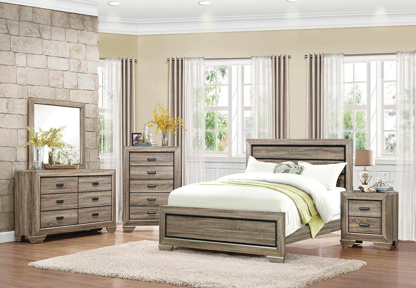 Homelegance Beechnut 6 Drawer Dresser in Natural 1904-5