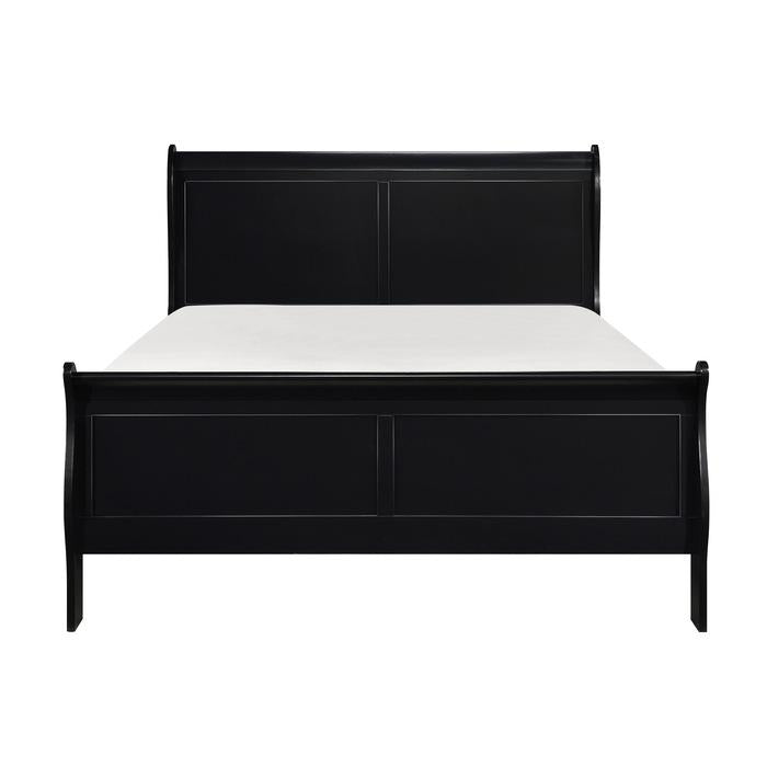 Homelegance Mayville Full Sleigh Bed in Black image