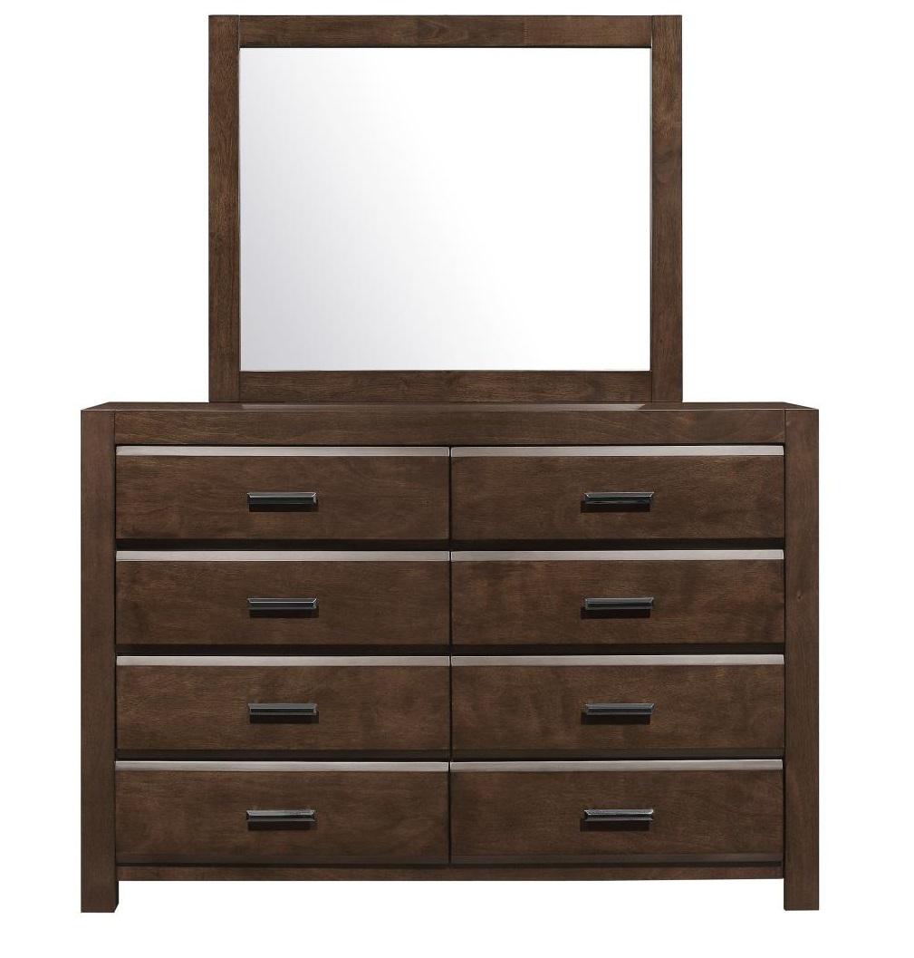 Homelegance Furniture Erwan Mirror in Dark Walnut 1961-6