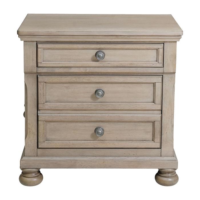 Homelegance Bethel Nightstand in Gray 2259GY-4 image