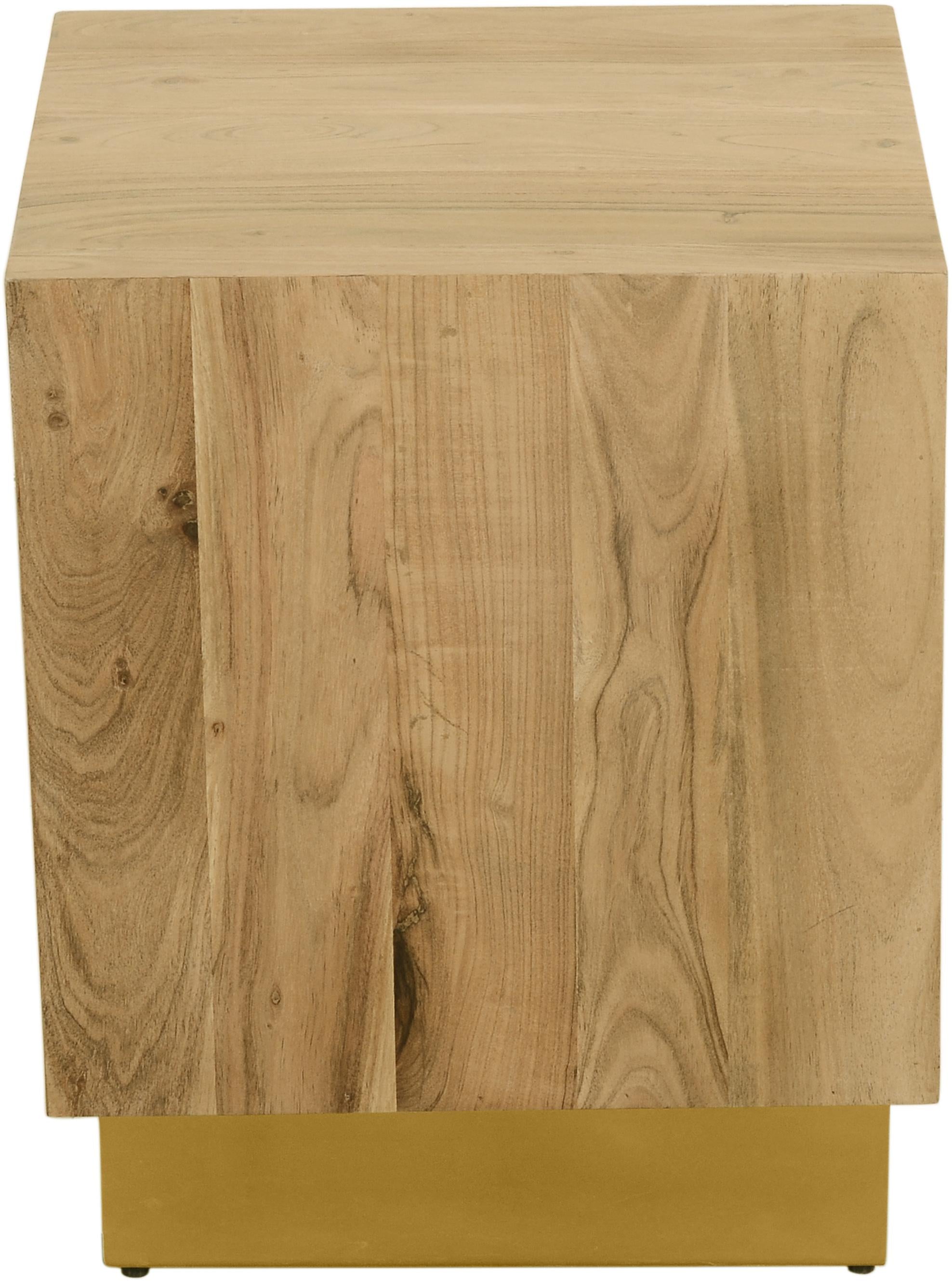 Acacia Gold End Table