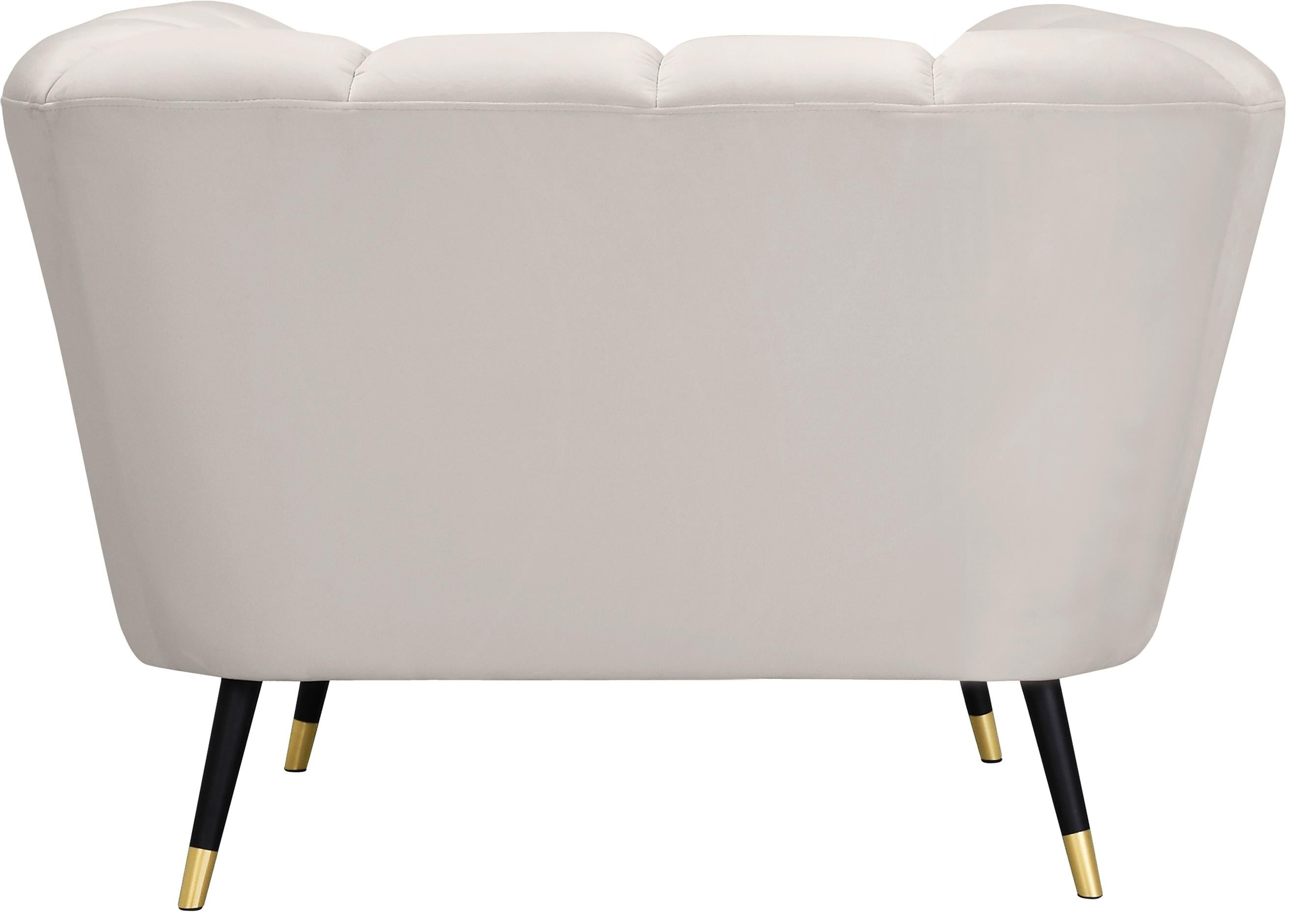 Beaumont Cream Velvet Chair