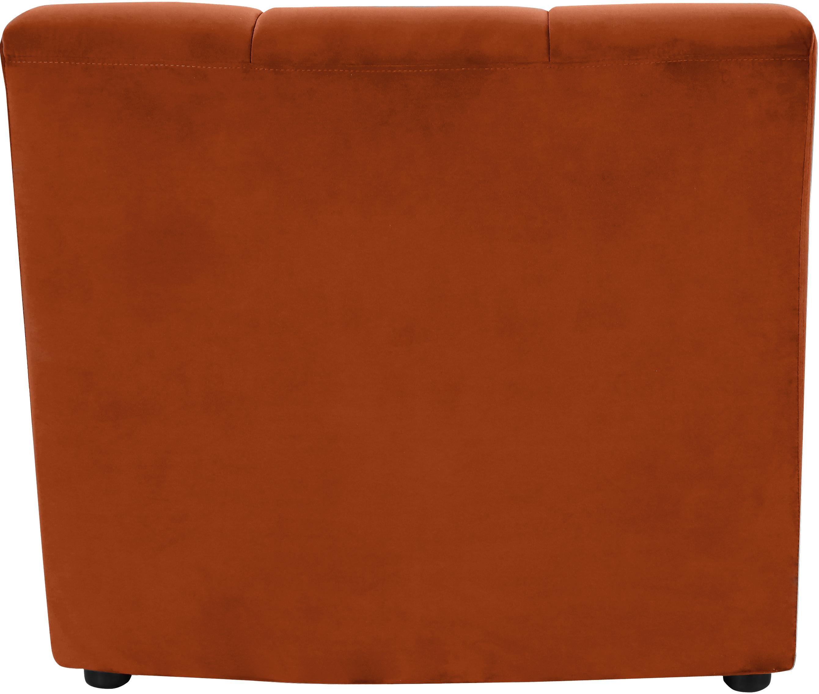 Limitless Cognac Velvet Modular Chair