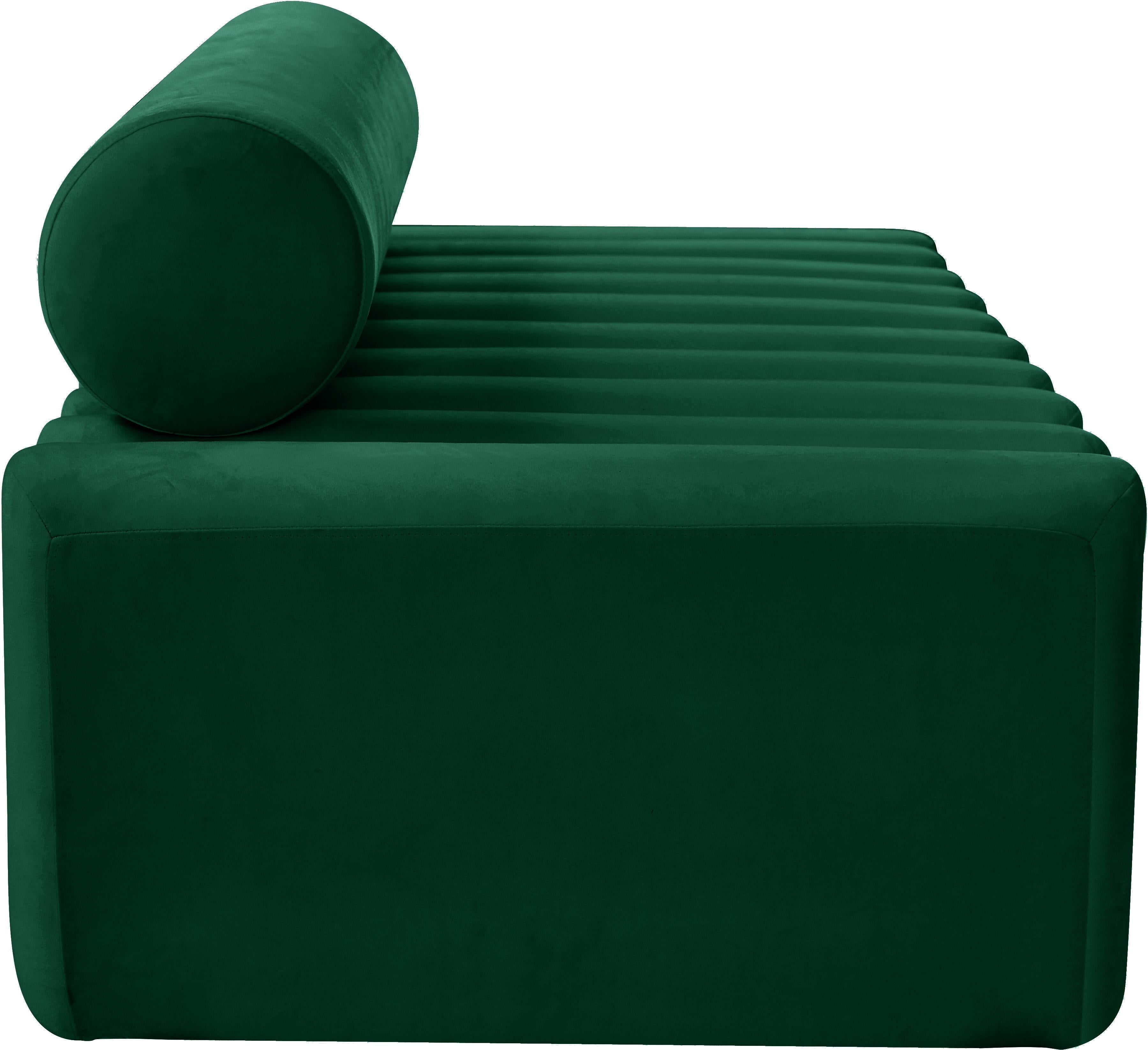 Melody Green Velvet Sofa