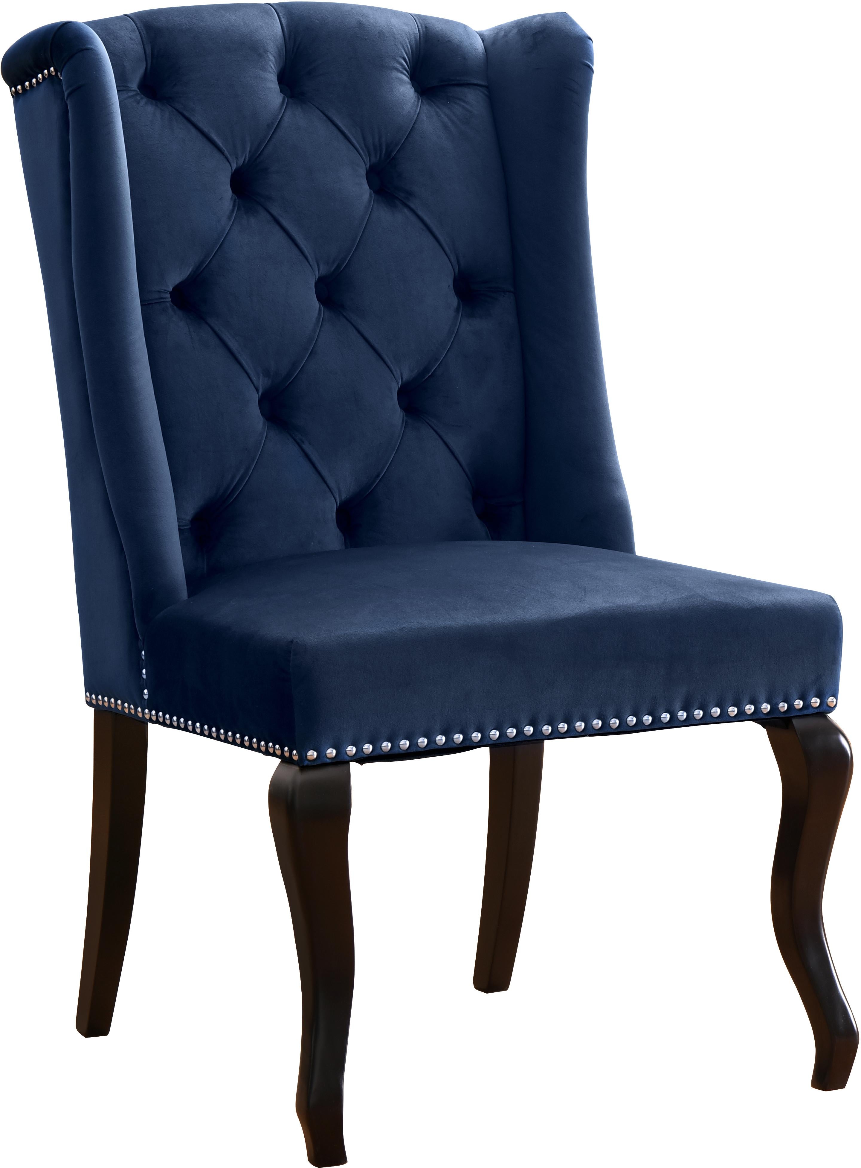 Suri Navy Velvet Dining Chair