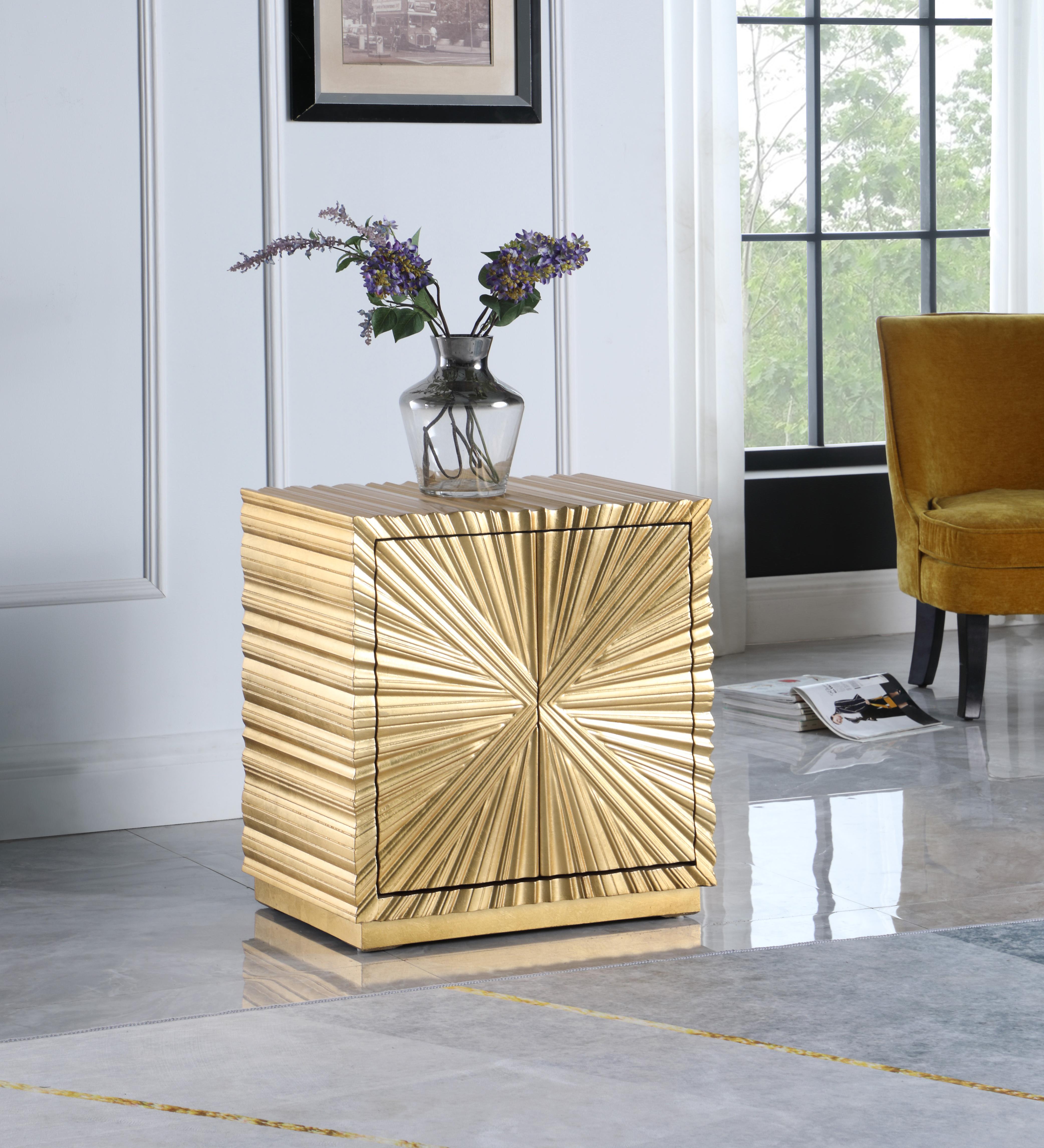 Golda Gold Side Table