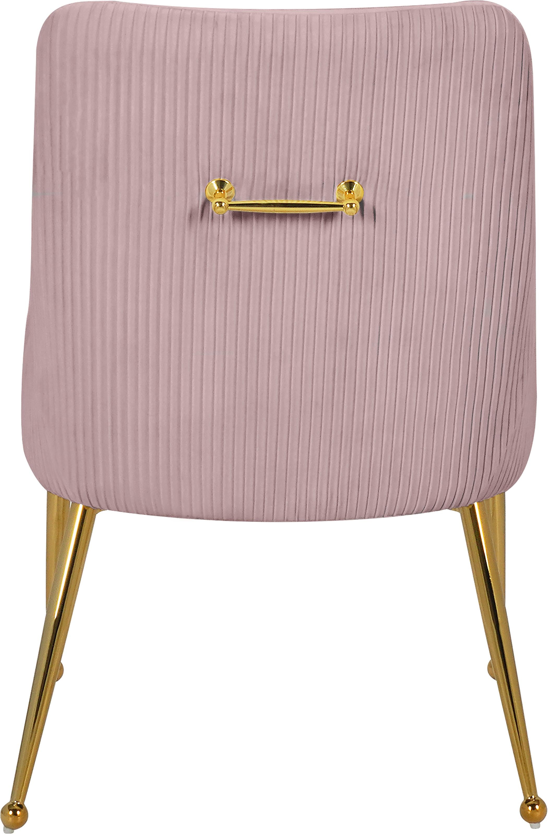 Ace Pink Velvet Dining Chair