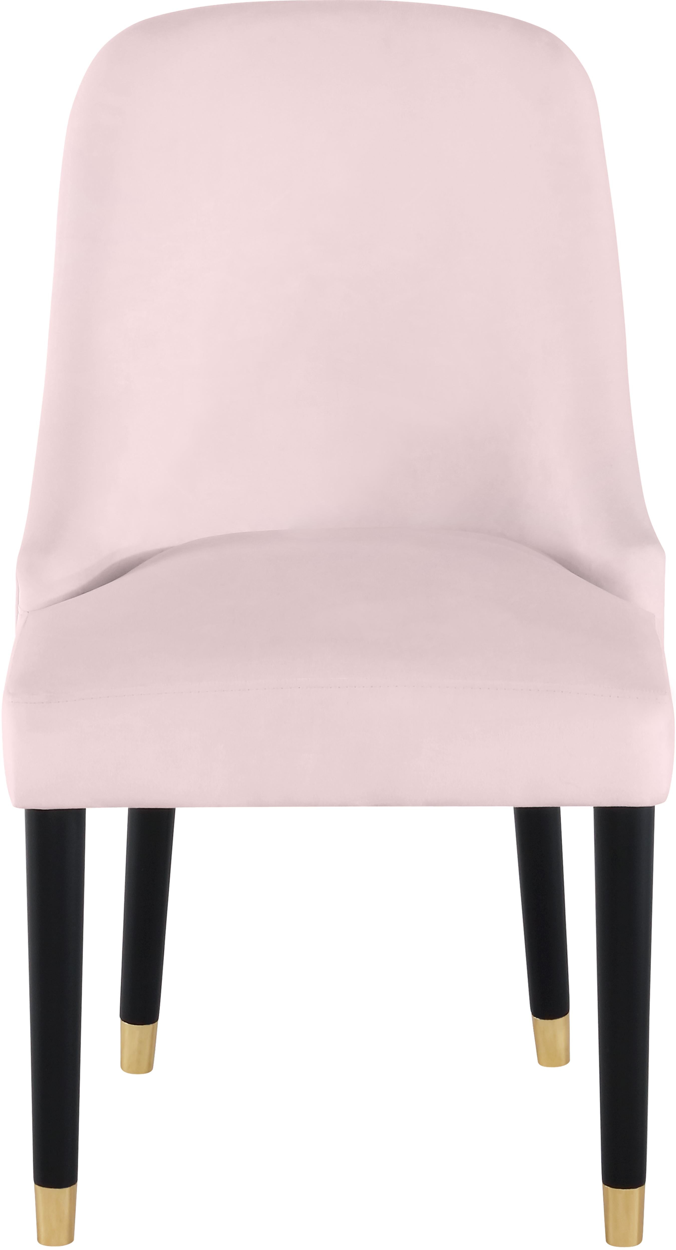 Omni Pink Velvet Dining Chair