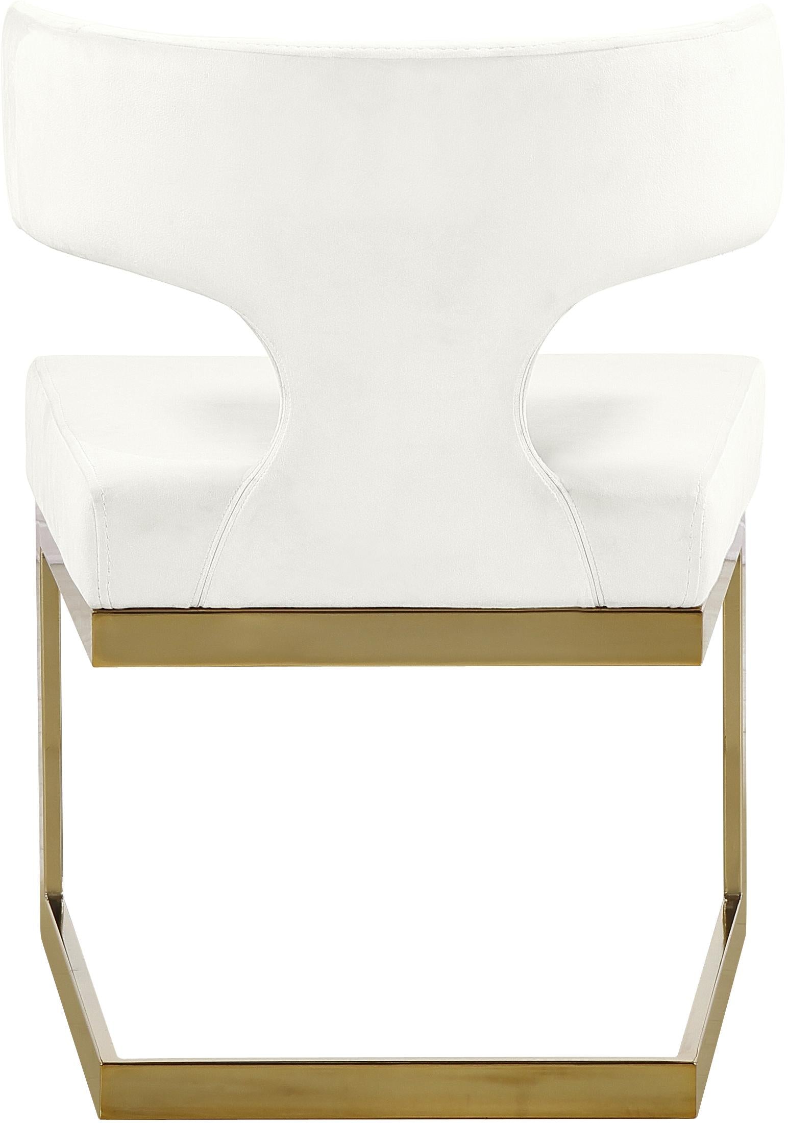 Alexandra Cream Velvet Dining Chair