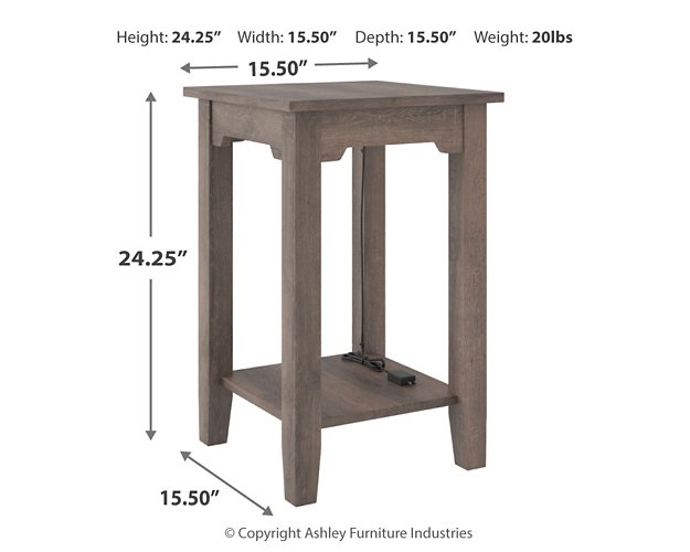 Arlenbry Chairside End Table