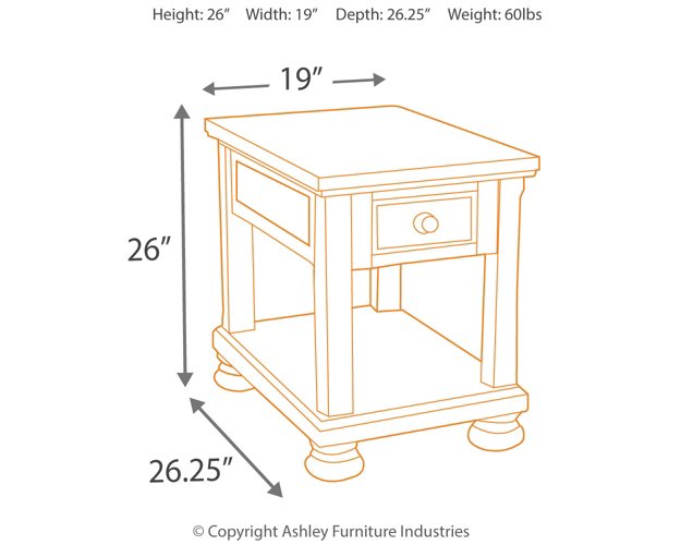 Porter Chairside End Table